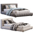 Bed Pottery Barn Baldwin Lounge Corner Upholstered - ED-MONTE