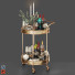 Chariot de nourriture et décor BarCart - Nareh