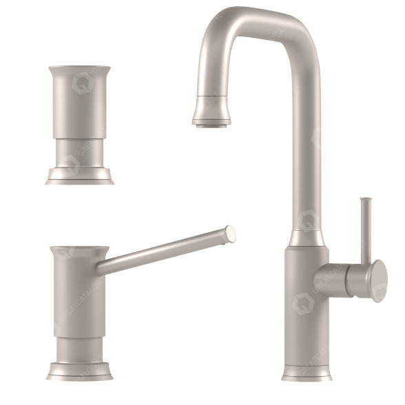 Robinet et distributeur Blanco Livia modèle 3D