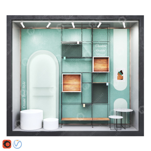 Vitrina Store Vitrin 03 Modelo 3D