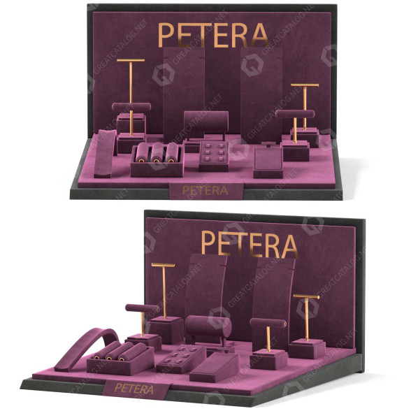 Expositor de joyas Petera Modelo 3D