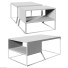 Stolik kawowy Loft Style R43-289 - chart.inviz