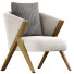 Крісло Zara Home Upholstered Boucle - Sohib3d