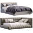 Łóżka Pottery Barn Baldwin Lounge Corner Upholstered - ED-MONTE