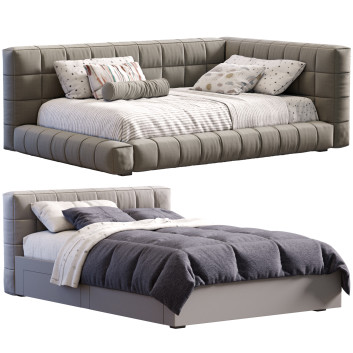 Ліжка Pottery Barn Baldwin Lounge Corner Upholstered