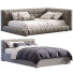 Łóżka Pottery Barn Baldwin Lounge Corner Upholstered - ED-MONTE