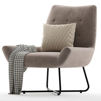‎Moe's Home Collection Graduate Top Grain 3D-Modell