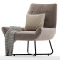 Armchair ‎Moe's Home Collection Graduate Top Grain - Sohib3d