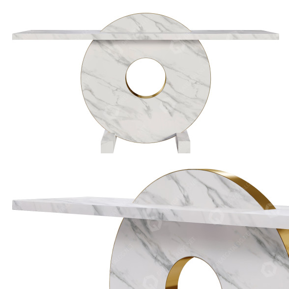 Konsolentisch Pont des Arts Giotto 3D-Modell