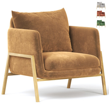 Fauteuil Four Hands Diana Vail Ecru