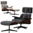 Крісло та пуф Herman Miller Eames Lounge - Sohib3d