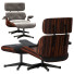 Крісло та пуф Herman Miller Eames Lounge - Sohib3d