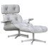 Крісло та пуф Herman Miller Eames Lounge - Sohib3d
