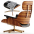 Sillón y otomana Herman Miller Eames - Sohib3d