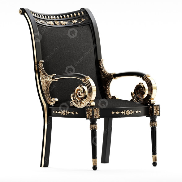 Fotel Versace Vanitas model 3D