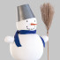 Decoración Snowman - HenMat