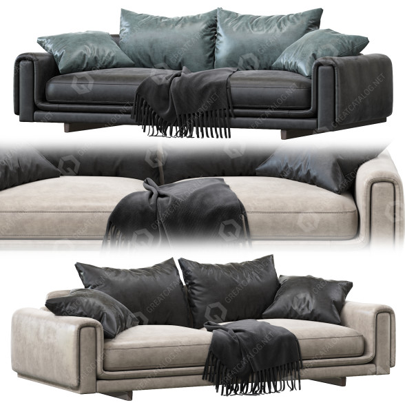 Диван Roche Bobois Underline 3D модель