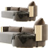 Sofa Rodolphe Parente Threesome - HenMat