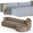 Sofa Rodolphe Parente Threesome - HenMat