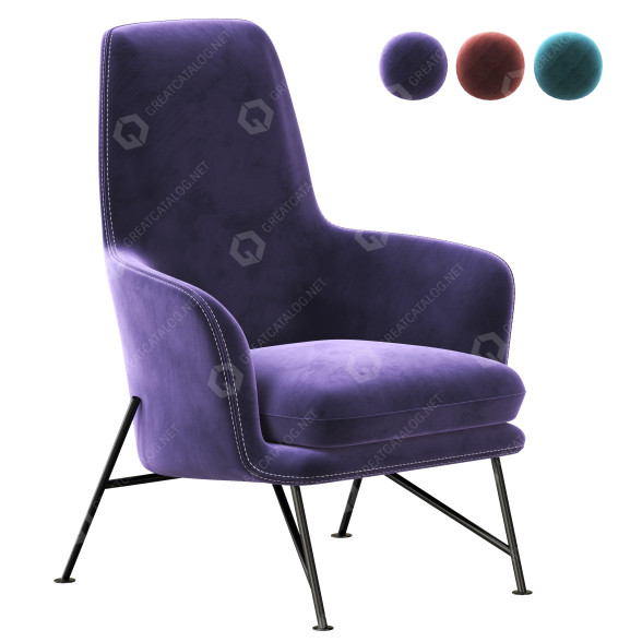 Chair Vasco 3D model