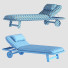 Chaise Longue Exteta Tellaro by Massimo Castagna - HenMat