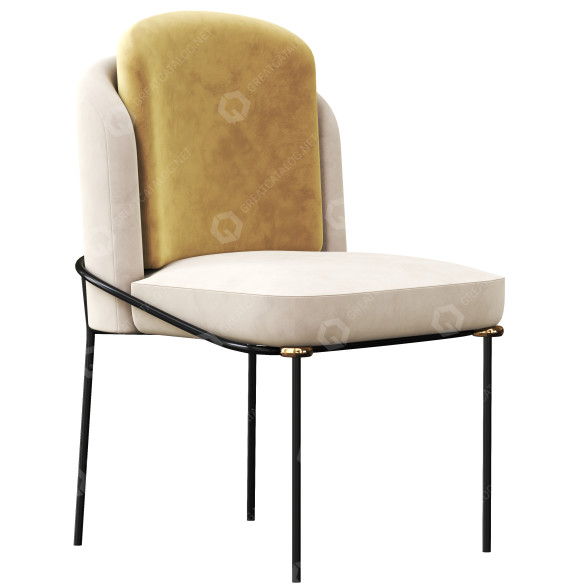 Chair Minotti Fil Noir 3D model