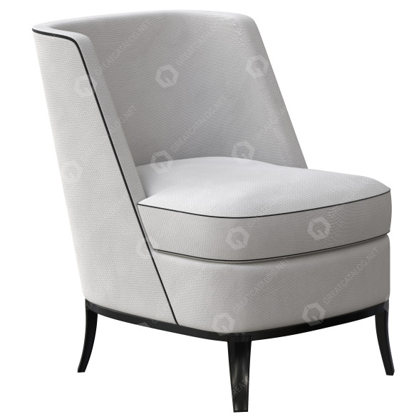 Armchair Bolier 3D model