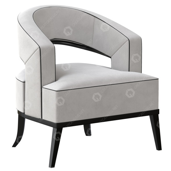 Armchair Bolero 3D model