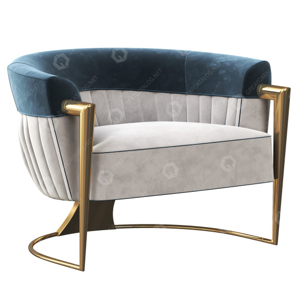 Fauteuil Visionnaire Fabric modèle 3D