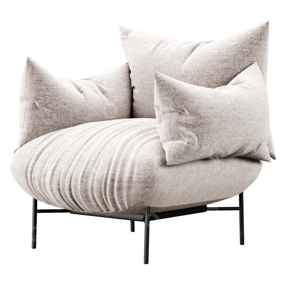 Fauteuil Midj Area modèle 3D