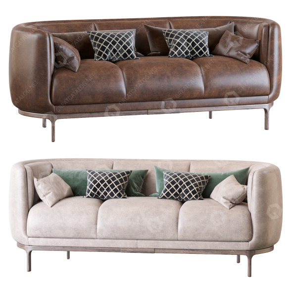 Диван Wittmann Vuelta Leather 3D модель