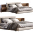 Ліжко та тумбочки Minotti Brasilia - ED-MONTE