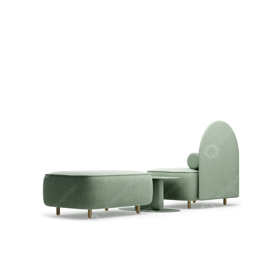 Furniture Set ReQuiet Dublin 3D model GreatCatalog 11264