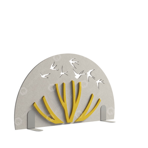Panel ReQuiet Living Fence D 3D model