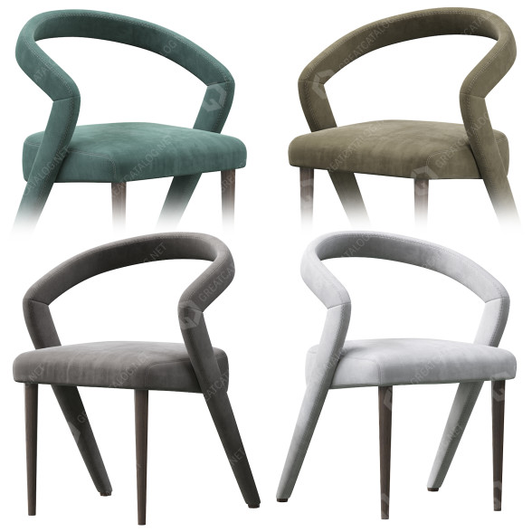 Chair Bizzotto Wave 3D model