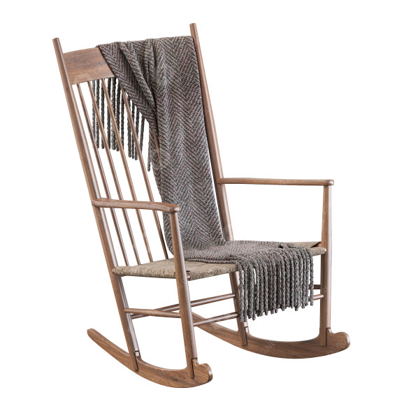 Rocking Chair Fredericia Wegner J16 3D model