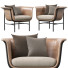 Sessel Vincent Sheppard Wicked Lounge Charcoal - HenMat