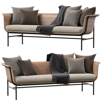 Sofa Vincent Sheppard Wicked Lounge Charcoal