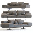 Sofa Flexform Wing COD 20643 - HenMat