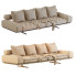 Sofa Flexform Wing Beige - HenMat