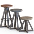 Taburete y taburetes de bar Artless X Stools by Alejandro Artigas - HenMat