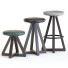 Taburete y taburetes de bar Artless X Stools by Alejandro Artigas - HenMat