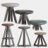 Taburete y taburetes de bar Artless X Stools by Alejandro Artigas - HenMat