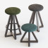 Hocker und Barhocker Artless X Stools by Alejandro Artigas - HenMat