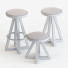 Hocker und Barhocker Artless X Stools by Alejandro Artigas - HenMat