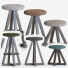 Hocker und Barhocker Artless X Stools by Alejandro Artigas - HenMat