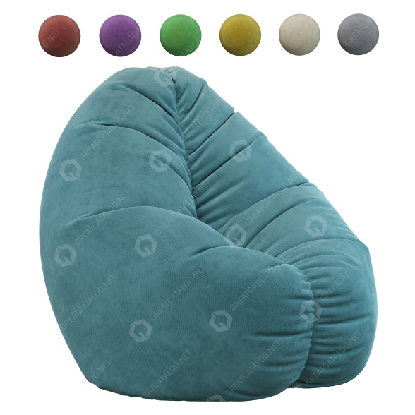 Tasche Stuhl Pouf Bag 3D-Modell