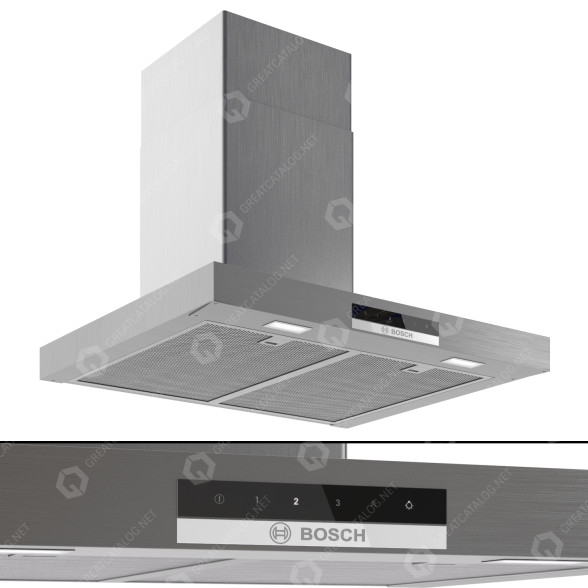 Витяжка Bosch DWB66DM50 3D модель