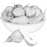 Fruta Pears Set 1 - siries095