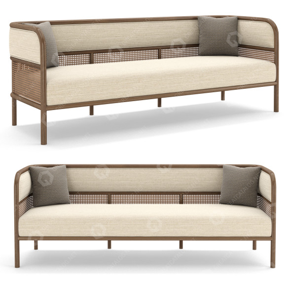 Sofa Burke Decor Tremaine 3D model